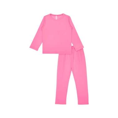 Cocohanee Colorful Long Pajamas 3-6 bulan Blush Pink