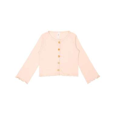 Cocohanee - Cardigan Curly 9-10 tahun Creamy