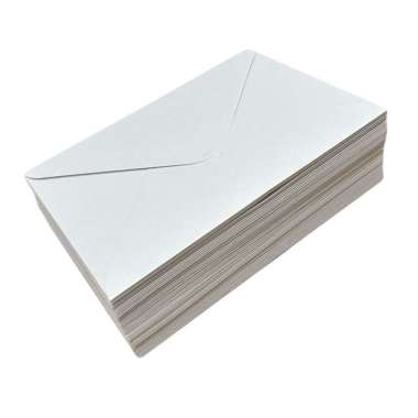 ABC Amplop Undangan Putih Jasmine 16x22 cm Invitation Envelope Amplop Putih