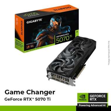 VGA Card Gigabyte GeForce RTX 5070 Ti WINDFORCE OC SFF 16G - 16GB GDDR6