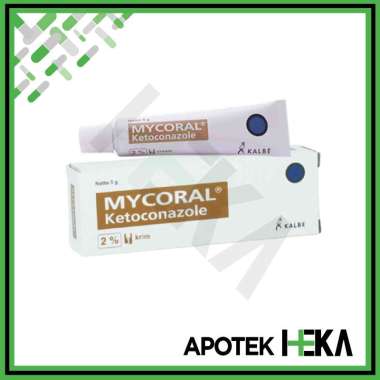 Mycoral Cream 5 g - Ketoconazole Salep Anti Jamur Panu