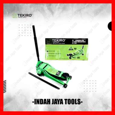 TEKIRO AU-FJ1677 Dongkrak Buaya 3 Ton - Hydraulic Floor Jack Double Pump Low Profile Hidrolik Mobil