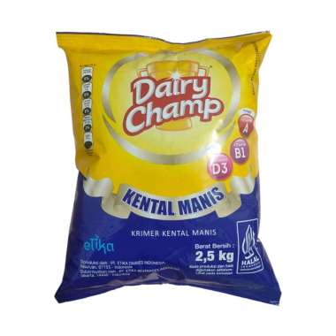Dairy Champ Krimer Kental Manis Pouch 2,5 Kg