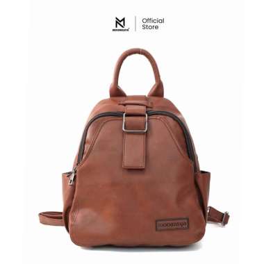 MOONZAYA - Ransel Arunika Moonzaya Tas Ransel Wanita Tas Ransel Waterproof COFFEE