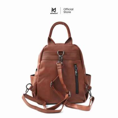 MOONZAYA - Ransel Arunika Moonzaya Tas Ransel Wanita Tas Ransel Waterproof TERRACOTTA