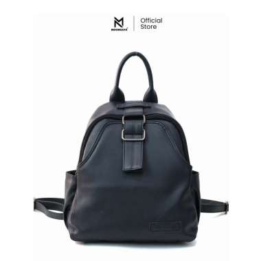 MOONZAYA - Ransel Arunika Moonzaya Tas Ransel Wanita Tas Ransel Waterproof BLACK