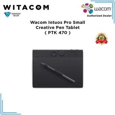 WITACOM - Wacom PTK 470 / PTK470 Intuos Pro Small Creative Pen Tablet - Garansi Resmi