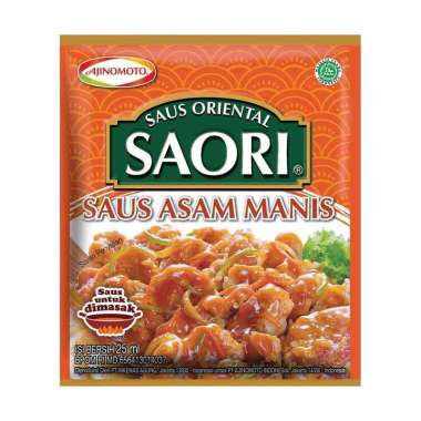 Saori saus lada hitam / tiram / bulgogi / mentega / asam manis sachet asam manis