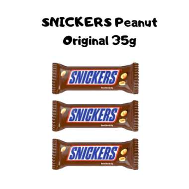 Snickers Chocolate Original Peanut 35gr