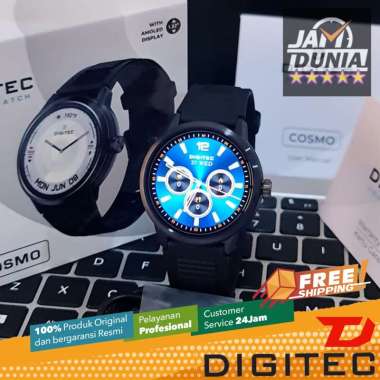 DIGITEC ORIGINAL SMARTWATCH COSMO BLACK JAM PRIA WANITA JAM DIGITAL SMARTWATCH DIGITEC COSMO