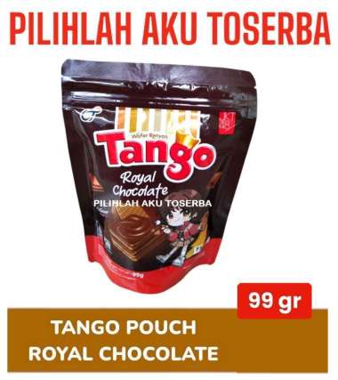 WAFER TANGO POUCH CHOCOLATE 99 gr - ( HARGA SATUAN POUCH )