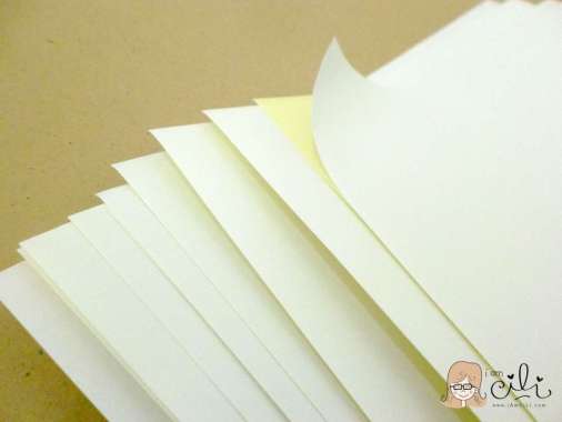 Stiker Putih Kromo (UNTUK printer LASER / SABLON )