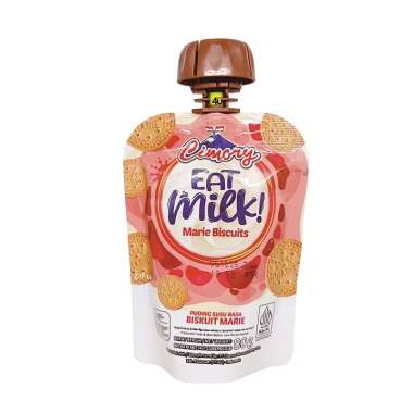 Cimory EAT MILK - Puding Susu Lunak - 80 gr BISKUIT MARIE