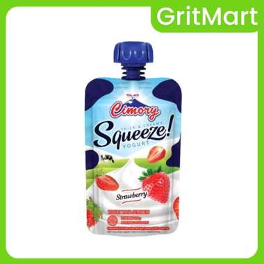 Cimory Yogurt Squeeze Strawberry 120 gr