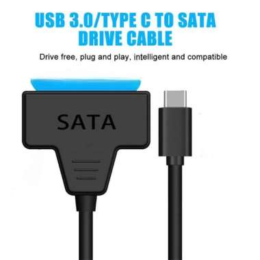 SATA 3 To Type-C Cable USB 3.1 30 Cm to SATA Adapter Up To 6 Gbps Support 2.5 Inch SSD HDD Hard Driv