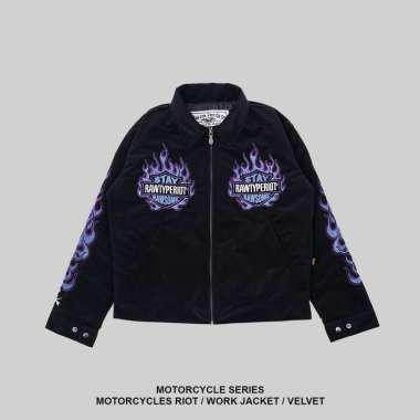 RAWTYPE RIOT Motorcycles Riot Work Jacket - Black M