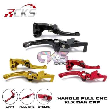 Handle Lipat Cnc KLX 150 CRF 150 Hendel Tuas Stelan Rem Handle Tuas Rem Cross Stang Motor Full Cnc K