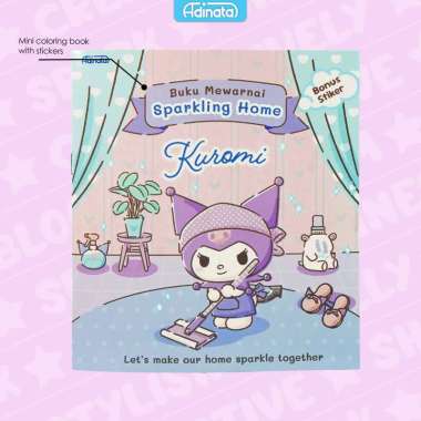 Kuromi Coloring Book S 2532-9712 / Buku Mewarnai / Buku Aktivitas anak / Adinata