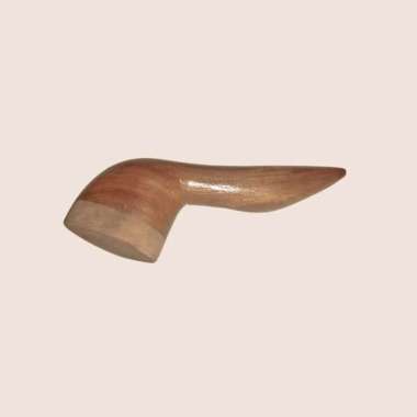 Cobek Kayu Ulekan + Gagang Ulekan Kayu Tradisional Ulekan Saja Ulekan