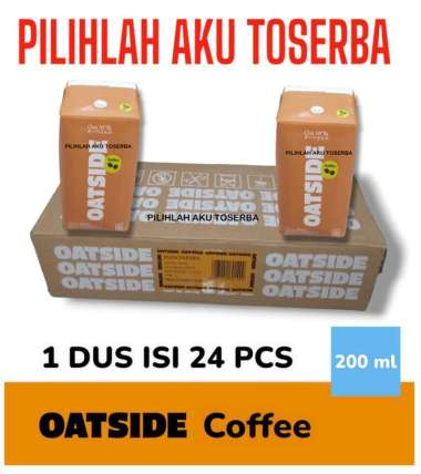 OATSIDE COFFEE SEDOTAN Susu Oat Milk 200 ml - ( 1 DUS ISI 24 PCS )