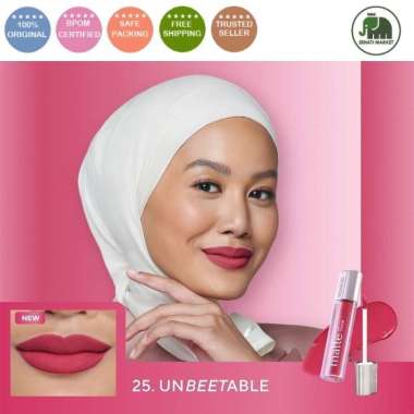֍SM֎ WARDAH Exclusive Matte Lip Cream Original BPOM #25 Unbeetable