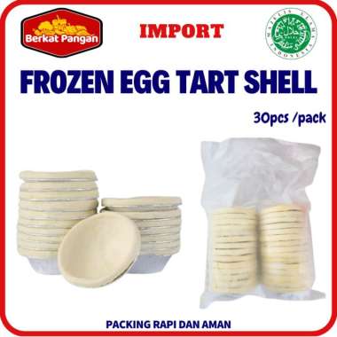 Frozen Kulit Egg Tart Portuguese / Egg Tart Shell