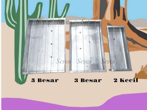 Tempat Bakar Arang / Alat Panggang Sate Ayam/ Alat Bakar Ikan 5 Bsr 208453