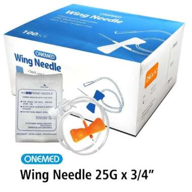 Wing Needle 25G Onemed Box isi 100 pcs
