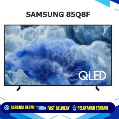 SAMSUNG 85Q8F Smart Google TV 85 Inch QLED 4K UHD Vision AI One UI Tizen Air Slim 85Q8F 85Q8 New Pro