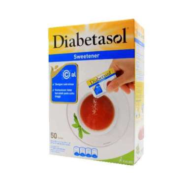 Promo Harga Diabetasol Sweetener per 50 sachet 1 gr - Blibli