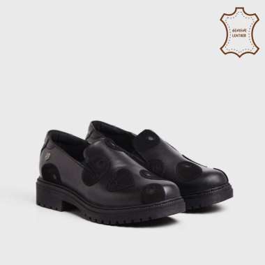 Adorableprojects - Fressia Loafer Genuine Leather Black - Sepatu Kulit Wanita 39