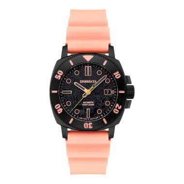 Jam Tangan Pria Spinnaker Hull SP-5147-02 Automatic SpongeBob SquarePants Pink Patrick Limited Editi