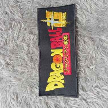 Patch Bordir Anime, Logo bordir nation geo, emblem bordir komputet,pat DRAGON BALL