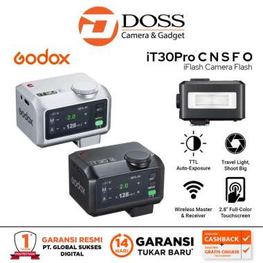 Godox iT30 Pro Mini iFlash Camera Flash Black iT30Pro Canon