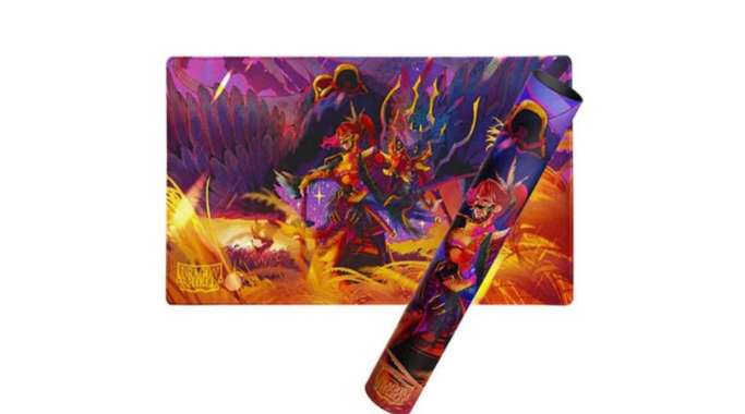 Dragon Shield The Fallen TCG Playmat and Tube