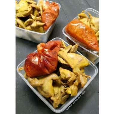 Burung Puyuh Ungkep isi 5 ekor plus sambal Frozen food