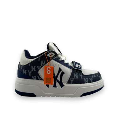 MLB Sneaker Mid Chunky Liner Denim 3ASXCDN3N ( 100% Authentic ) 38