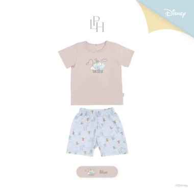 Little Palmerhaus Dumbo Short Pajamas Setelan Pendek 4 tahun Blue
