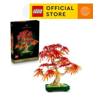 LEGO Botanicals 10348 Japanese Red Maple Bonsai Tree (474 Pieces), Building Block, Toys, Bricks