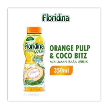 Floridina Orange Pulp Coco Bitz 350 ml Minuman