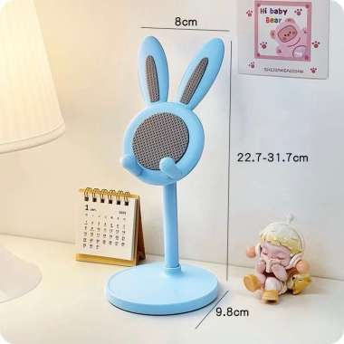 Stand holder karakter kelinci murah STAND Rabit - Biru