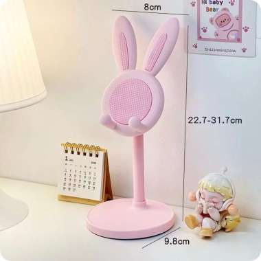 Stand holder karakter kelinci murah STAND Rabit - Pink