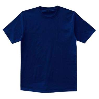 NAVY BiRU DONGKER banyak warna Kaos Tshirt Baju Murah Distro POLOS Oblong sablon bordir LOGO TULiSAN