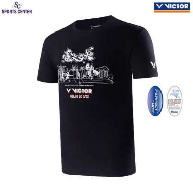New Kaos / Jersey Badminton Victor Special Culture Design T-40036 C Black L