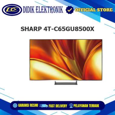 SHARP 4T-C65GU8500X Google TV 4K LED 65 Inch Dolby Vision IQ 4T-C65GU8500X 4TC65GU8500 4TC65GU8500X 
