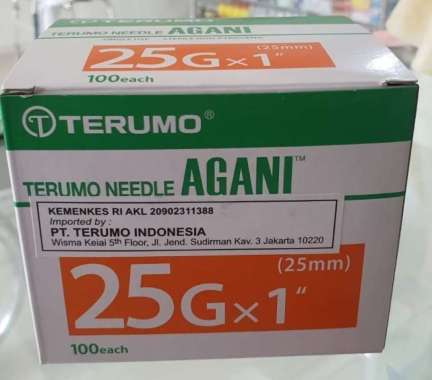 Terumo Needle 25G