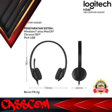Logitech H340 USB Headset
