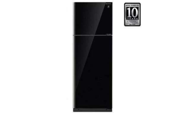 SHARP SJIG571PGBK Kulkas 2 Pintu Inverter