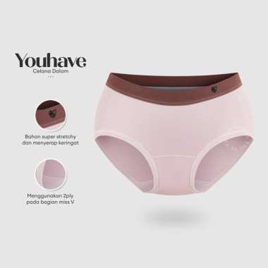 YouHave ( You’ve ) Celana Dalam CD Wanita Women Woman Celana Dalam Katun Panty Wanita CD Wanita Unde
