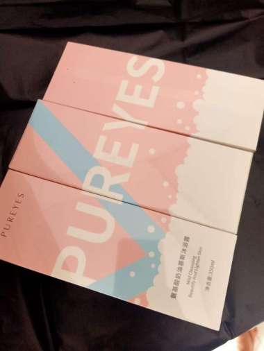 ORIGINAL PUREYES MILD CLEANSING FOAM/ SABUN PEMUTIH BADAN - PINK